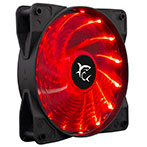 White Shark IMPULSE PC Køler LED (120mm) Rød