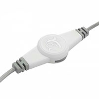 White Shark Panther GH-1641W Gaming Headset (USB) Hvid/Slv