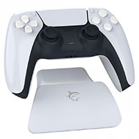 White Shark PS5-537 Submission Controller stander (PS5) Hvid
