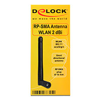 WiFi Antenne 2 dBi (2,4/5GHz) DeLock