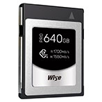 Wise CFexpress Type B PRO Hukommelseskort - PCIe Gen3 x2 (640GB)