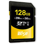 Wise WI-SD-N128 SDXC Kort 128GB V60 (UHS-II)