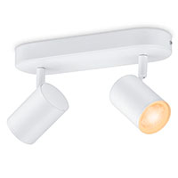 WiZ Imageo LED Spotlampe - 2-spot (Farve) Hvid