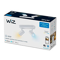 WiZ Imageo LED Spotlampe - 2-spot (Varm/klig hvid) Hvid