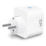 WiZ Smart Plug m/energimåler Wi-Fi/BT (1 udtag) Hvid
