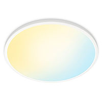 WiZ Superslim Loftlampe 22W (Varm/klig hvid) Hvid