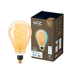 WiZ WiFi Edis./Globe LED filament pære E27 - 6,5W (25W) Guld