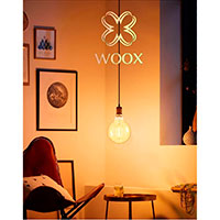 WOOX R5139 Smart WiFi Globe LED Filament Pre E27 - 4,9W (50W) Klar
