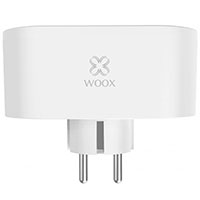 WOOX R6073 Smart WiFi Dobbeltstik m/2 Udtag (16A) Hvid