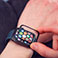 Wozinsky Watch Glass Hybrid Skrmbeskyttelse t/Apple Watch 7/8 (45mm) Sort