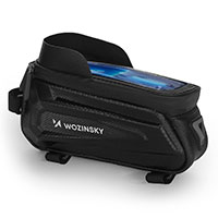Wozinsky WBB28BK Cykeltaske t/Ramme m/Smartphone Holder (1,7 liter)