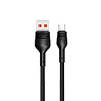 XO cable NB55 Micro USB Kabel 5A - 1m (USB-A/microUSB) Sort