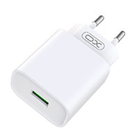 XO CE02D USB Lader QC 3.0 18W + Lightning/USB-A Kabel