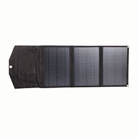XO FXRYG-280-3 21W Foldbar Solpanel Powerbank (2xUSB-A)