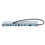 XO HUB010 Dock (HDMI/VGA/USB-C/USB-A/RJ45/SD/MicroSD)