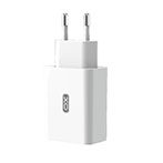 XO L36 USB Lader QC 18W + microUSB kabel (1xUSB-A) Hvid