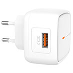 XO L59 USB Lader QC 18W (1xUSB-A) Hvid