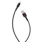 XO NB-P171 Lightning Kabel 2,4A - 1m (USB-A/Lightning) Sort