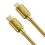 XO NB-Q217A Lightning Kabel - 1m (USB-C/Lightning) Guld