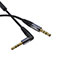 XO NB-R205 Minijack Kabel m/vinkel - 1m (3,5mm)