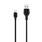 XO NB103 Lightning kabel 2,1A - 1m (USB-A/Lightning) Sort