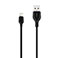 XO NB103 Lightning kabel 2,1A - 2m (USB-A/Lightning) Sort