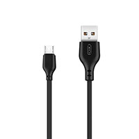 XO NB103 Micro USB kabel 2,1A - 1m (USB-A/microUSB) Sort