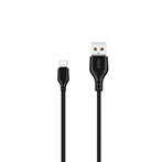 XO NB103 USB-C kabel - 1m (USB-A/USB-C) Sort