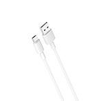XO NB156 Micro USB Kabel 2,4A - 1m (USB-A/microUSB) Hvid