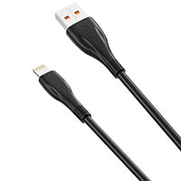 XO NB185 Lightning Kabel 6A - 1m (USB-A/Lightning) Sort