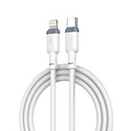 XO NB208A Lightning kabel 20W - 1m (USB-C/Lightning) Hvid