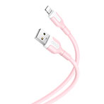 XO NB212 Lightning Kabel 2,1A - 1m (USB-A/Lightning) Pink
