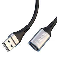 XO NB219 USB 2.0 Forlnger kabel - 3m (USB-A Han/Hun)