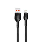 XO NB55 Lightning Kabel 5a - 1m (USB-A/Lightning) Sort