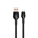 XO NB55 USB-C Kabel 5A - 1m (USB-A/USB-C) Sort