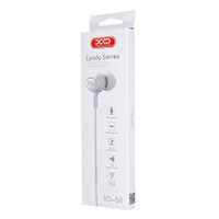 XO S6 In-ear Hretelefoner 1,2m (3,5mm) Hvid