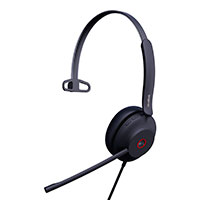 Yealink UH37 MS Mono On-Ear Headset m/Mikrofon (USB-A)