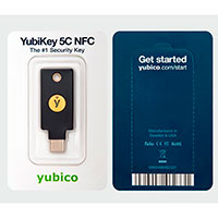 YubiKey 5C NFC Sikkerhedsngle t/PC (USB-C)