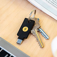 YubiKey 5C NFC Sikkerhedsngle t/PC (USB-C)