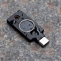 YubiKey BIO C FIDO Edition Sikkerhedsngle t/PC (USB-C)