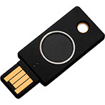 YubiKey BIO FIDO Edition Sikkerhedsnøgle t/PC (USB-A)
