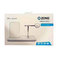 Zens Qi Dock 20W m/Apple Watch Lader (+USB) Hvid