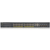 Zyxel GS1920-24HPV2-EU0101F Rack Netvrk Switch t/19tm - 24 Port (56Gbps)