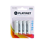 AA batterier (Alkaline) Platinet - 4-Pack