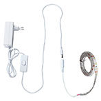 Airam LED Strip m/Strm Adapter (5m) Klig Hvid