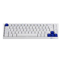 Akkogear 3068B Plus Bluetooth RGB Gaming Tastatur (Mekanisk) Silver
