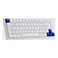 Akkogear 3068B Plus Bluetooth RGB Gaming Tastatur (Mekanisk) Silver