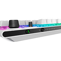 Alienware AW920K Trdls Gaming Tastatur Tri Mode - US Layout (RGB) Lunar Light