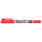 Artline 041T 2-i-1 Permanent Marker (0,4+1,0mm) Rd