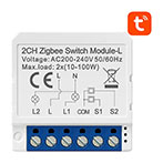 Avatto LZWSM16-W2 Smart Switch Modul No Neutral (ZigBee/Tuya) 2 kanal